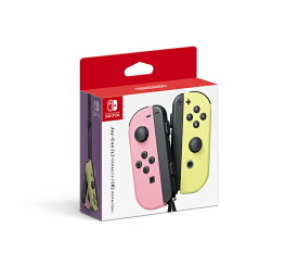 任天堂純正/日本国内仕様【Switch】Joy-Con(L)パステルピンク/(R)パステルイエロー　クロネコヤマト宅急便で安心お届け(北海道：660円、沖縄県：1100円を送料として別途いただきます。)　ニンテンドースイッチ　ジョイコン