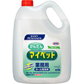 [単品]花王　かんたんマイペット　業務用サイズ　4．5Lボトル [拭き掃除洗剤]