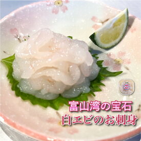 富山県産 白エビ 刺身用 100g | 白エビ 刺身 富山 名産 白えび しろえび しらえび お取り寄せ グルメ 寿司ネタ 海鮮丼 手巻き寿司