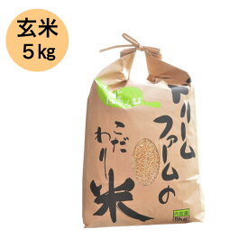 ≪ドリームファーム≫ 令和5年産【 玄米 5kg 】富山県産 コシヒカリ 黒部川扇状地で育ったドリームファームのこだわり米 厳選米 農家直送 送料無料