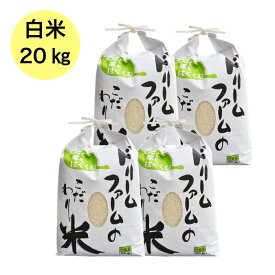 ≪ドリームファーム≫ 令和5年産 【 精米 20kg (5kg×4) 】 富山県産 コシヒカリ 黒部川扇状地で育ったドリームファームのこだわり米 厳選米 農家直送 送料無料