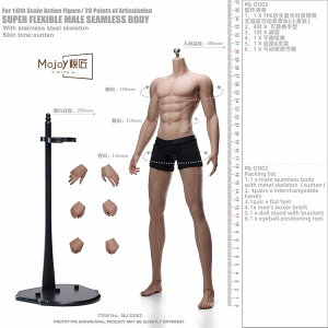�\�� Mojoy MJ-DD02 1/6 �X�P�[���A�N�V�����t�B�M���A �T���^���� �a�m�j���V�[�����X�f�̃{�f�B�ƃp���c