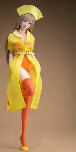 [i8TOYS I8-C008]1/6�t�B�M���A�p�i�[�X�Ō�t�������A�N�V�����A�C���l�����w�b�h�ƕ��ƌC�n�C�q�[���Z�b�g(�f�͕̂ʔ�) (�C�F���[C)