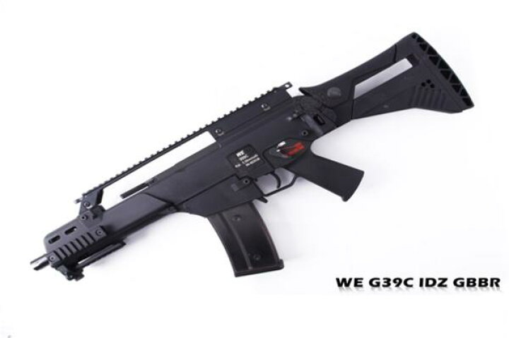 楽天市場】WE G39C(G36C) IDZ カスタム ブローバック ガスガン : 玩基貿易