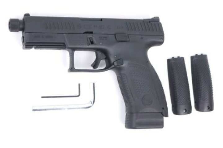 楽天市場】ASG CZ P-10C Co2 ガスブローバック ガスガン BK OT Ver 