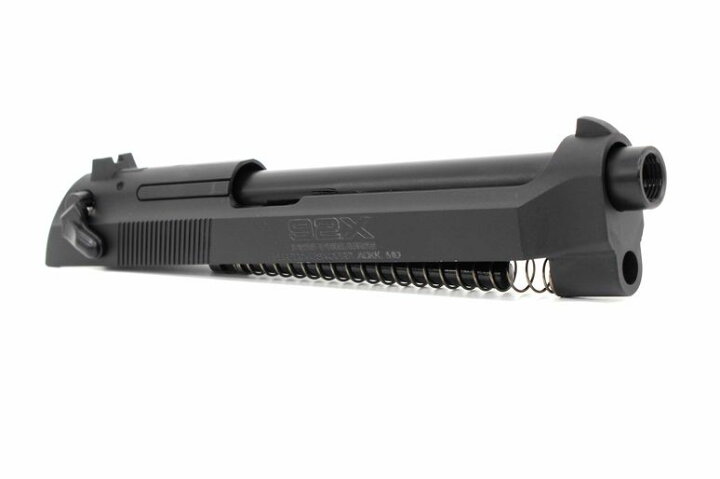 楽天市場】WE-TECH,東京マルイM92F対応ベレッタ92X刻印メタルスライド 