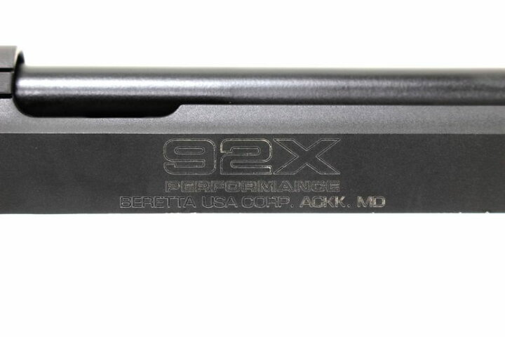 楽天市場】WE-TECH,東京マルイM92F対応ベレッタ92X刻印メタルスライド 
