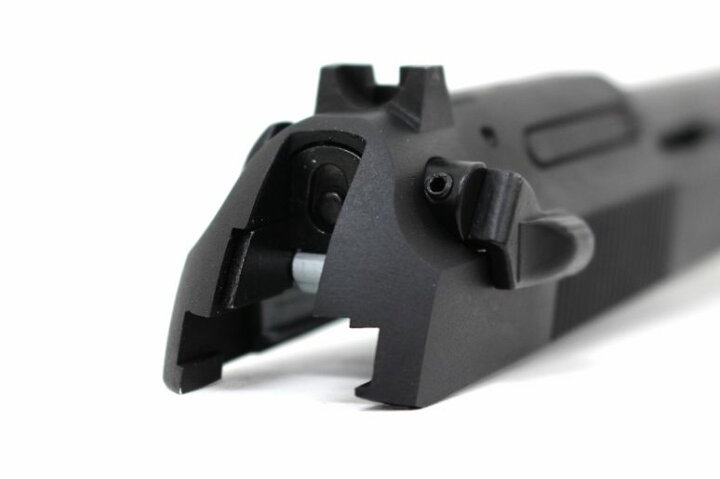 楽天市場】WE-TECH,東京マルイM92F対応ベレッタ92X刻印メタルスライド 
