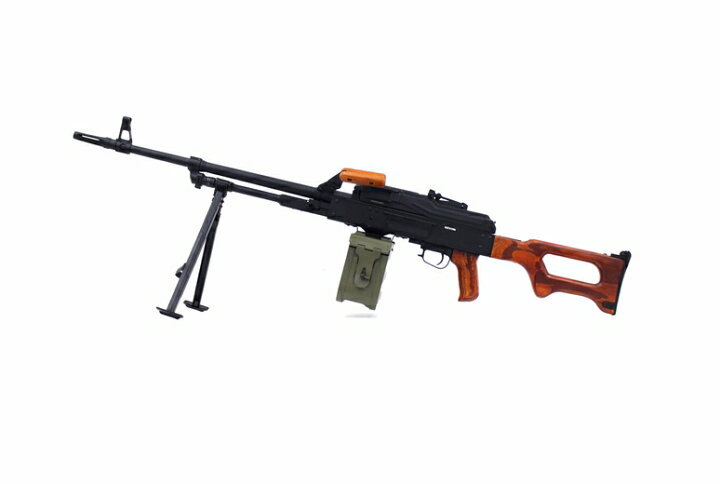 楽天市場】A&K PKM リアルウッドストック版 メタル 電動ガン : 玩基貿易