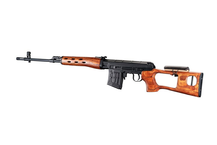 楽天市場】A&K ドラグノフ SVD エアコッキングガン リアルウッド版 