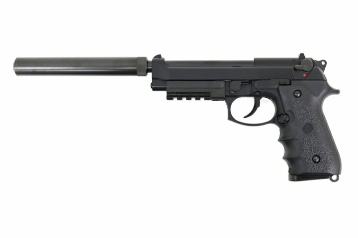 楽天市場】LS製 ガスブローバック ガスガン M92F Tカスタム ブラック 