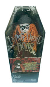 �y�܂��Ȃ��ē��� 1806�z���r���O�f�b�h�h�[���Y�iLiving Dead Dolls�j HOT TOPIC����CAPTAIN BONNEY/�L���v�e���E�{�j�[