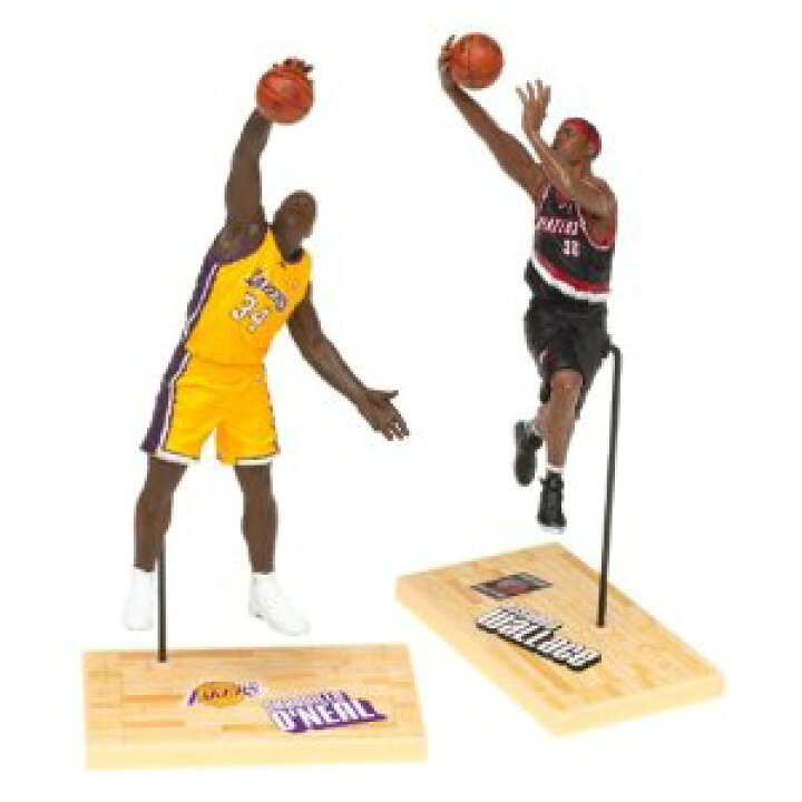 楽天市場】マクファーレンNBA 3インチ2PKシリーズ/シャキール 