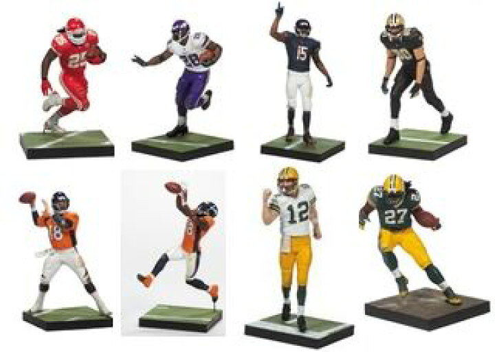 楽天市場】【まもなく入荷 9】NFLフィギュア シリーズ34/SET OF 8(限定 