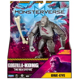 モンスターバース ゴジラ x コング 新たなる帝国 プレイメイツ ベーシック アクションフィギュア ワン・アイ MONSTERVERSE GODZILLA x KONG THE NEW EMPIRE PLAYMATES ONE-EYE