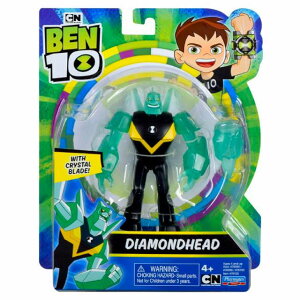 BEN10 �J�[�g�D�[���E�l�b�g���[�N �x��10 ���u�[�g�V���[�Y 4�C���` �x�[�V�b�N�t�B�M���A �_�C�������h�w�b�h CARTOON NETWORK DIAMONDHEAD �_�C�A�����h �w�b�h