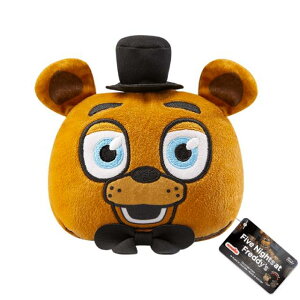 FNAF �t�@�C�u�E�i�C�c�E�A�b�g�E�t���f�B�[�Y �t�@���R 4�C���` �ʂ������ ���o�[�V�u���E�w�b�h �v���b�V�� �t���f�B�E�t�@�Y�x�A�[ FUNKO 4' REVERSIBLE HEAD PLUSH FREDDY FAZBEAR