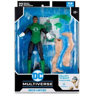 �}�N�t�@�[�����g�C�Y DC �}���`�o�[�X 7�C���` �A�N�V�����t�B�M���A �wJLA�x �v���X�`�b�N�}���V���[�Y �W�����E�X�`�����[�g �O���[�������^�� McFARLANE TOYS DC MULTIVERSE PLASTIC MAN WAVE GREEN LANTER