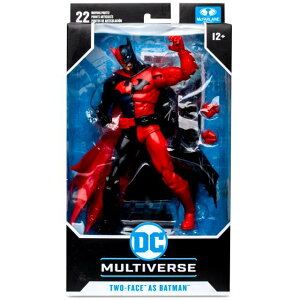 �}�N�t�@�[�����g�C�Y DC �}���`�o�[�X 7�C���` �A�N�V�����t�B�M���A �wDC���o�[�X�x �g�D�[�t�F�C�X �o�b�g�}�� McFARLANE TOYS DC MULTIVERSE TWO FACE BATMAN