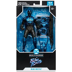 BLUE BEETLE �}�N�t�@�[�����g�C�Y DC �}���`�o�[�X 7�C���` �A�N�V�����t�B�M���A �u���[�r�[�g�� with �\�[�h McFARLANE TOYS DC MULTIVERSE BLUE BEETLE WITH SWORD