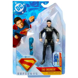 �X�[�p�[�}�� 2025 �X�s���}�X�^�[ 6�C���` �A�N�V�����t�B�M���A �G���W�j�A DC COMICS SUPERMAN MOVIE SPIN MASTER THE ENGINEER DCU ���u�[�g �f��