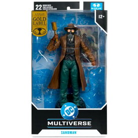 マクファーレントイズ DC マルチバース ゴールドラベル 7インチ アクションフィギュア サンドマン (ウェズリー・ドッズ) McFARLANE TOYS DC MULTIVERSE GOLD LABEL SANDMAN (Wesley Dodds)