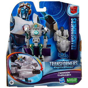 �n�Y�u�� �g�����X�t�H�[�}�[ �A�[�X�X�p�[�N �E�H���A�[�N���X �e�����E�X���b�V�� TRANSFORMERS EARTHSPARK Warrior Class TERRAN THRASH