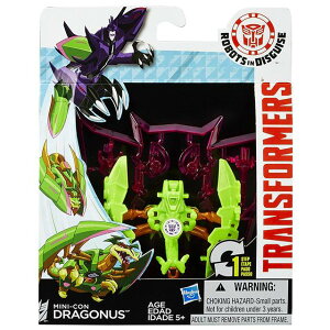 �n�Y�u�� �g�����X�t�H�[�}�[ �A�h�x���`���[ �~�j�R�� 1�p�b�N �h���S�i�X TRANSFORMERS RID ROBOTS IN DISGUISE MINI-CON 1PACK DRAGONUS ���{�b�g ���{�b�c �C�� �f�B�X�K�C�Y