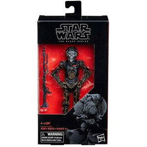 �n�Y�u�� �X�^�[�E�E�H�[�Y �u���b�N�V���[�Y 6�C���` �A�N�V�����t�B�M���A 4-LOM STAR WARS THE BLACK SERIES 4LOM �t�H�[���� �o�E���e�B �n���^�[ �܋��҂�