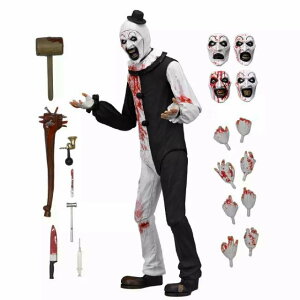 TERRIFIER �e���t�@�[ �I���Ȃ��S�� �l�J 7�C���` �A���e�B���b�g �A�N�V�����t�B�M���A �A�[�g�E�U�E�N���E�� (�u���b�h�E�X�v���b�^�[ �o�[�W����) NECA TERRIFIER2 ULTIMATE ART THE CROWN BLOOD SPLATTERE