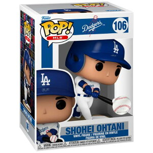 MLB �t�@���R �|�b�v! �r�j�[���t�B�M���A #106 ��J �ĕ� (���T���[���X�E�h�W���[�X �z�[�����j�t�H�[�� �o�[�W����) FUNKO POP! Vinyl Figure SHOHEI OHTANI (LA DODGERS HOME UNIFORM ver.)