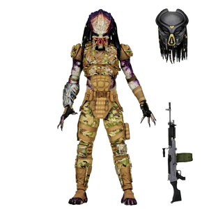 �l�J �v���f�^�[ 7�C���` �A���e�B���b�g �A�N�V�����t�B�M���A �w�U�E�v���f�^�[�x �G�~�b�T���[ �v���f�^�[ 1 NECA THE PREDATOR EMISSARY