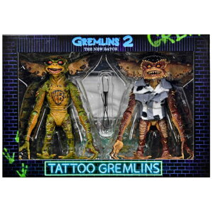 �l�J �O��������2 �V�E��E�a�E�� �A���e�B���b�g �A�N�V�����t�B�M���A 2�p�b�N �^�g�D�[ �O�������� NECA GREMLINS 2 : THE NEW BATCH ULTIMATE TATTOO GREMLINS