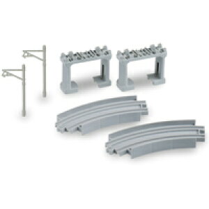 プラレール R-27高架曲線レールタカラトミー プラレール | タカラトミー 電車 新幹線 列車 乗り物 おもちゃ こども 子供 ギフト プレゼント