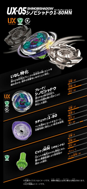 1カートン ベイブレード UX-05 ランダムブースター シノビシャドウ  