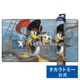 ディズニー・ロルカナ・TCG 日本語版 公式プレイマット「ドナルドダック バッカニーア」 | タカラトミー ロルカナ カード ディズニー Disney おもちゃ こども ギフト プレイマット