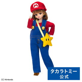 リカちゃん スーパーマリオ リカちゃん マリオスタイル | タカラトミー リカちゃん りかちゃん リカちゃん人形 おもちゃ こども 子供 人形 人形遊び 小物 ギフト