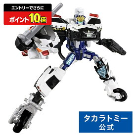 トミカ ジョブレイバー TJBDX ユナイトポリスブレイバー パトロールカー + 白バイ 合体セット | タカラトミー トミカ ジョブレイバーおもちゃ ジョブレイバー飛行機 飛行機 ジョブレイバーポリスブレイバー パトカー おもちゃ こども 子供 ミニカー 車 くるま 乗り物 ギフト