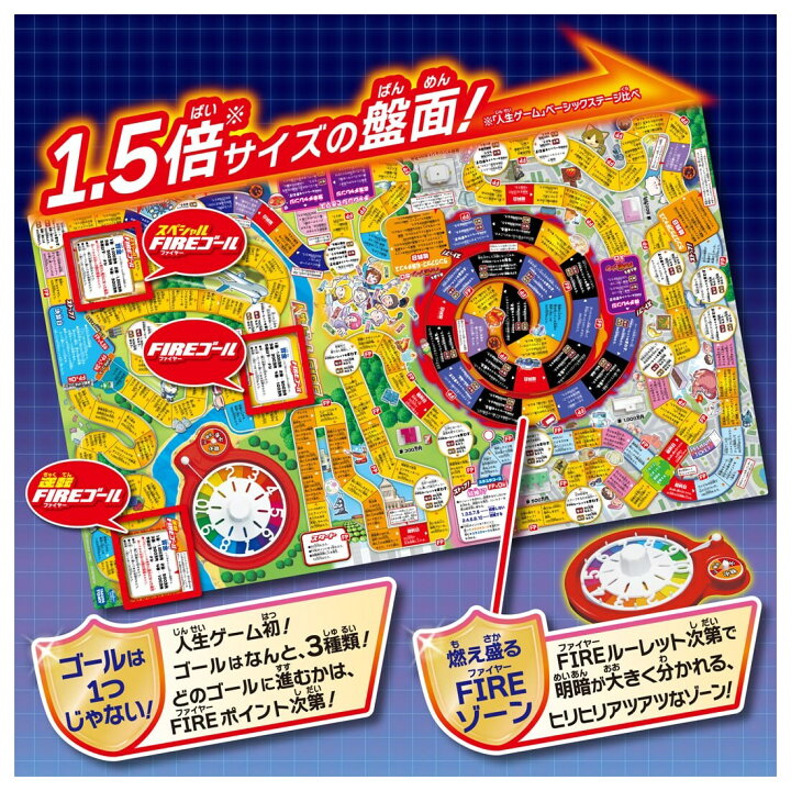 楽天市場】人生ゲームFIRE | タカラトミー 人生ゲーム FIRE 人生 