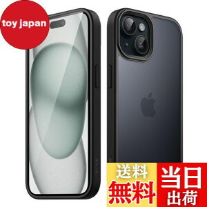 yzJEDirect }bgP[X iPhone 15 6.1C`p ϏՌ~^[O[h̗h~ ̔̔wʓdbJo[ wh~ (ubN)