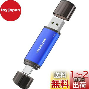 yzVansuny USB Type C 32GB USBtbVhCu 2in1 OTG USB 2.0 + USB C ^CvC 32MK ij
