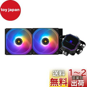 yzThermalright Frozen Prism 240 Black ARGB AIO N[[AtCPUN[[A2×120mm PWMt@VXeA1850RPMAAMD/AM4/AM5 & Intel LGA115X/1200/2066/1700 ɓK܂B