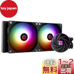 yzThermalright AQUA ELITE 240 ARGB CPUN[[A240N[[TCYA120mm PWMt@×2AS-FDBxAOAAMD/AM4AINTEL LGA1150/1151/1155/1156/1200/2011/1700 pARGBI[CN[[B
