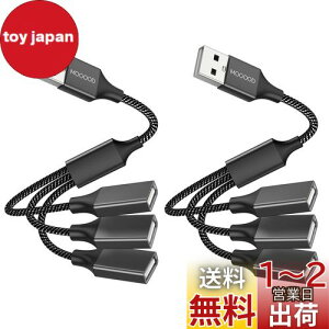yzMOGOOD 3-in-1 USBXvb^YP[u USBd1IX3XUSB 2.0A_v^1-3 USB USBgP[uUSB}`|[g[d/f[^]/m[gp\R/Mac(2pbN)