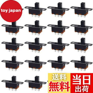 �y���������z�}�C�N���X���C�h�X�C�b�` �i20�Z�b�g�j 2�|�W�V���� 3P �d�����ꐧ�� �d�q���i �p���[�X�C�b�` �X�C�b�`�g�O���X�C�b�` DIY �d�q�v���W�F�N�g�p