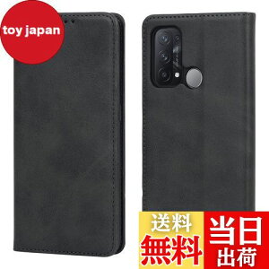 【送料無料】【Hamany】OPPO Reno5 A ケース 手帳型 おっぽ スマホ reno5 a ケース カバー A1010P スマホケース CPH2199 収納 oppo reno5 a 耐衝撃 耐久性 耐摩擦 マグネット式 レザー カバー -紳士黒