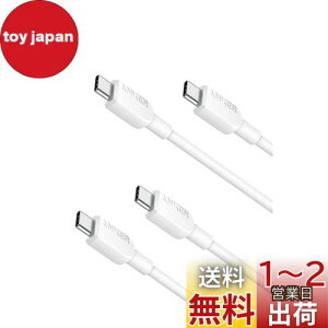 yzy2{ZbgzAnker 310 USB-C & USB-C P[u 60W USB PDΉ iPhone 16 / 15 Galaxy S24 iPad Air 5 MacBook Pro Ή(0.9m zCg)