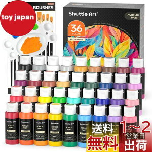 Shuttle Art ANG̋ 36FZbg AN痿  h ϋv ^bNF 60ml pbg uV12{t z/KX//؍/LoXɓKp qp e Sx Lт DIY 