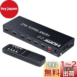 ELEVIEW 4K 60Hz HDRΉ HDMI }gbNX ZN^[ 4 2o  (fW^E3.5mmXeIo)b1080@120Hz HDMI2.0 HDCP2.2 قȂ𑜓xo͉\ _EXP[@\ ؑ֊ z X