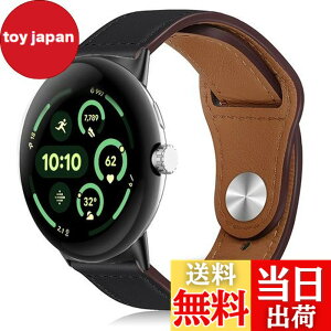 �y���������z[HeeNia] ���U�[�o���h Google Pixel Watch 3 45mm �Ή� �o���h �v �X�g���b�v �X�|�[�c�o���h Google Pixel Watch 3 45mm �p ���v�x���g (�u���b�N)